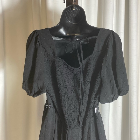 Short Sleeve Maxi Dress Casual Spring Summer Boho Elastic Loose Fit Casu… - Picture 11 of 13